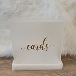 Wedding Card Box