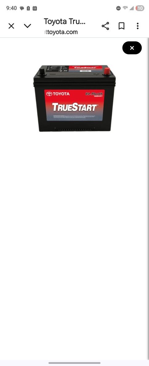 12 Volt Car Battery