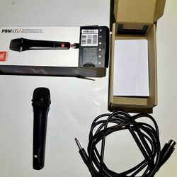 JBL PBM 100 Wired Dynamic Vocal Mic With Cable