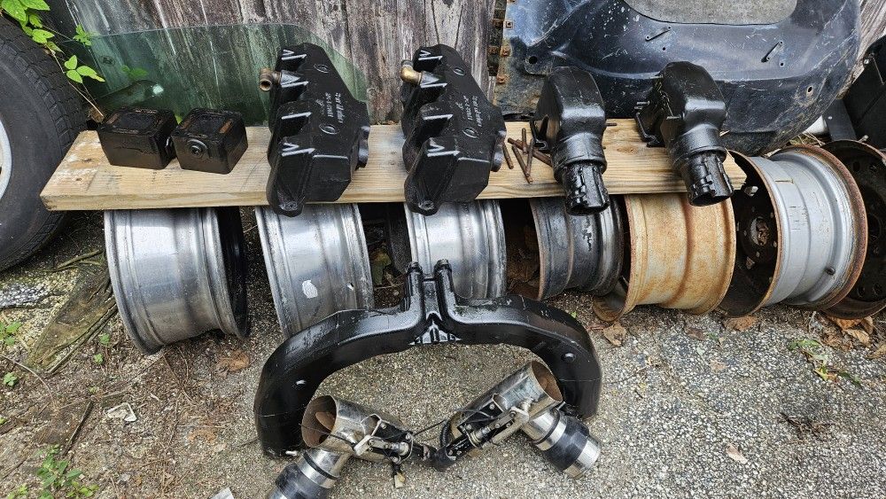 7.4 454 Mercruiser Wet Exhaust 