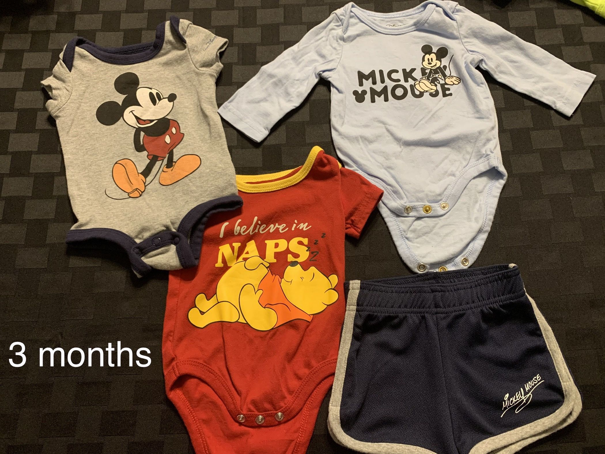 NB-3months Disney Baby Clothes