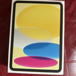 New Apple iPad 11th Gen 128GB Yellow