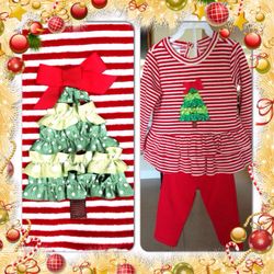 Holiday set for toddler girl size 2