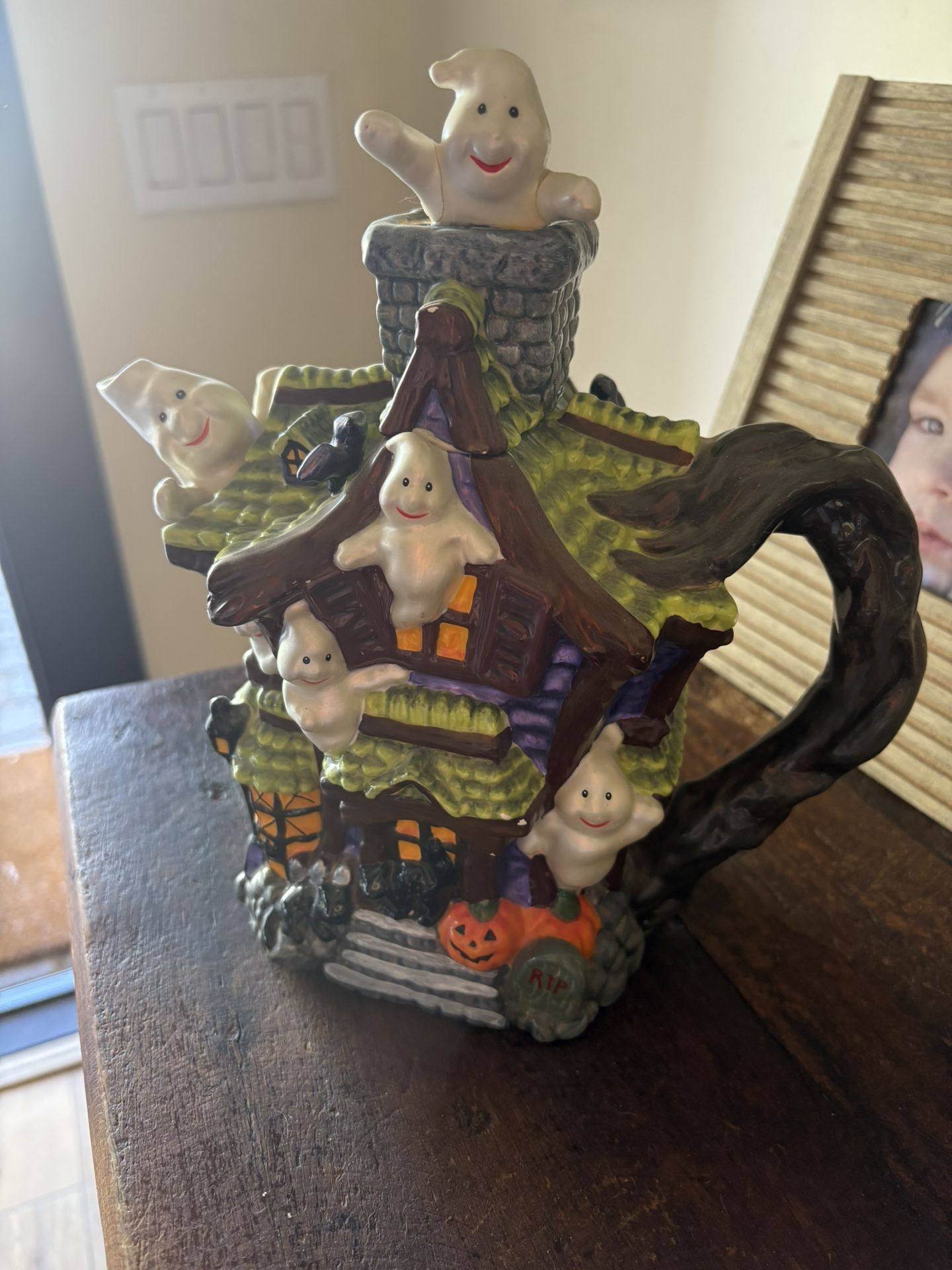 Halloween Ghost Teapot