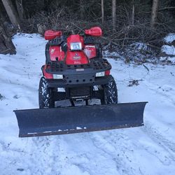 2001 Polaris Sportsman 500 4x4 With Plow