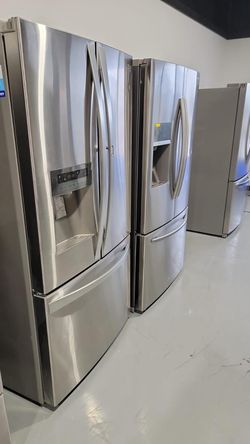 Kenmore 3-Door Stainless Steel Refrigerator
