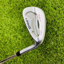 Golf Ping Tour-S Chrome 47* 10 Black Dot With KBS Stiff Steel Shaft 