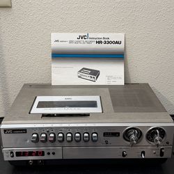 RARE Vintage JVC Vidstar HR-3300AU / HR-3300U First USA VHS VVR!!