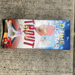 mike trout bobblehead $30 firm
