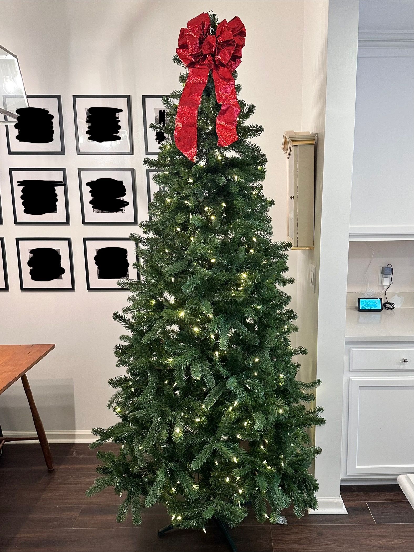 7.5 Ft. Pre-Lit Whistler Pine Faux Christmas Tree