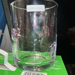 Godinger Pink Ribbon Icon Glass, 17.25oz