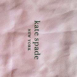 Kate Spade Fabric Dust Bag Protector Pink 