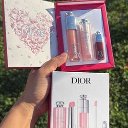 Dior Gift Set Lipstick Lip Maximizer Regalos Mujer (retail $120)