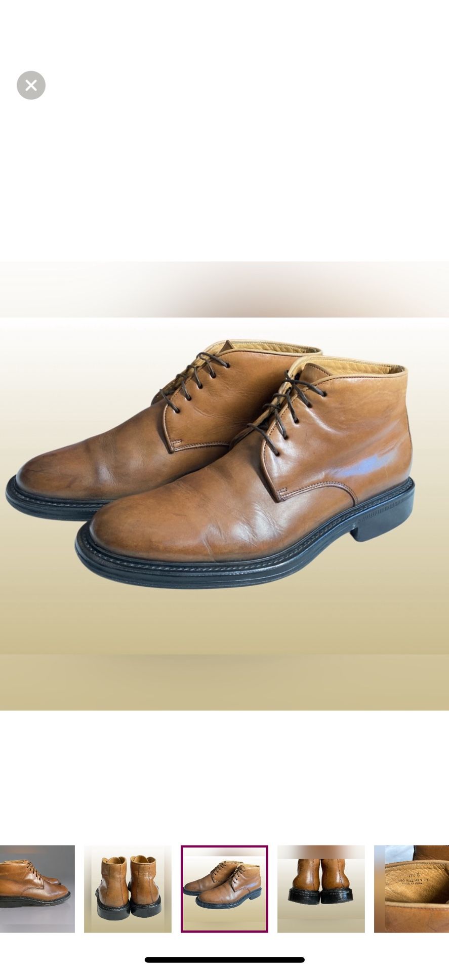 Men’s Coach New Boots Sz 11 Will Fit 10.5