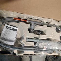 Chrome One Handle Kitchen Faucet 