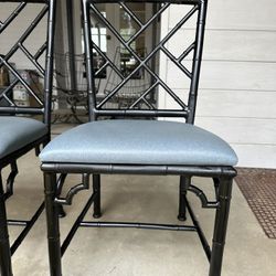 Vintage Black Aluminum Chair’s