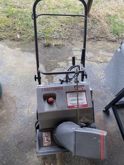 Electric snowblower