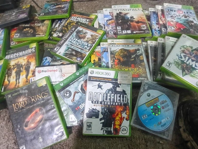 XBOX and XBOX 360 GAMES