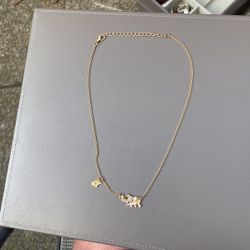 Cute Elephant Necklace