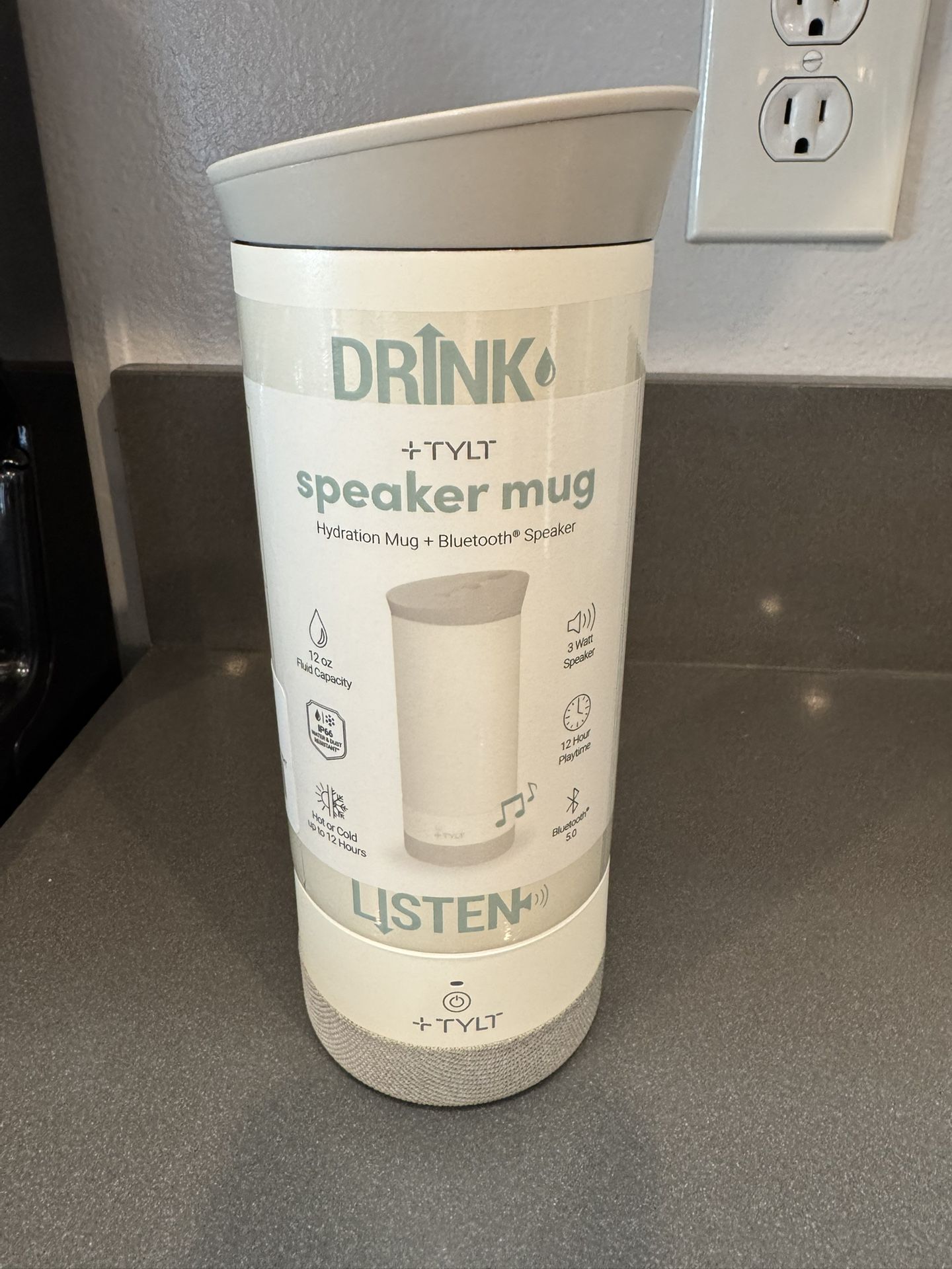 Tylt Speaker Mug