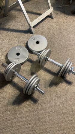 CAP Adjustable Dumbbells with Weight Plates