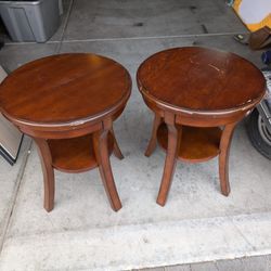 Two End Tables 