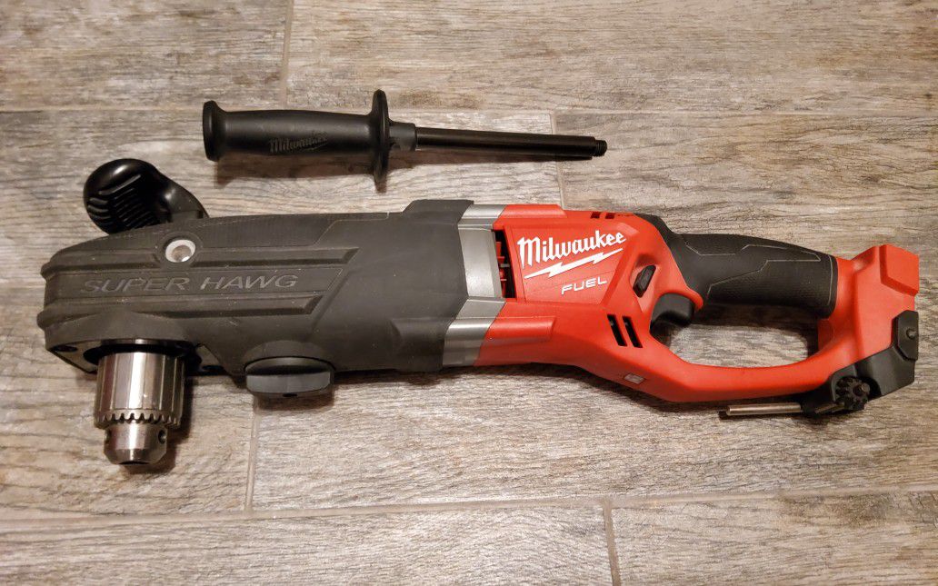 Milwaukee M18 Fuel Super Hawg Right Angle Drill 2709-20 Bare Tool Power Tool