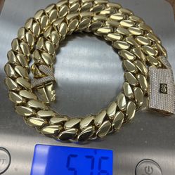 576g🔥Super heavy handmade Miami Cuban Links Necklace 💥💥💥
