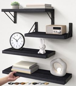 ABorder floating shelves set of 4
