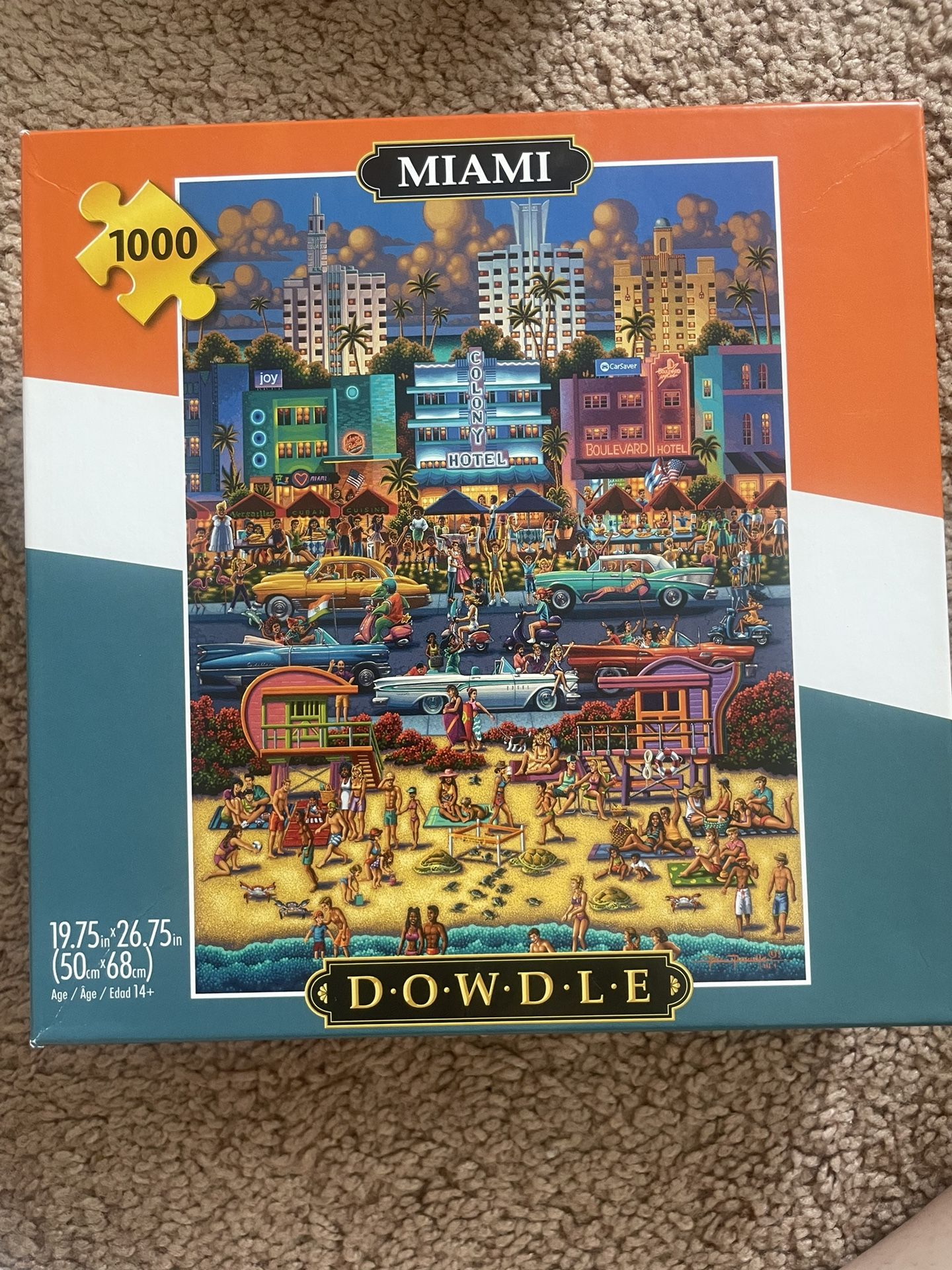 Dowdle Miami 1000 Piece Puzzle