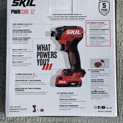 Skill tool impact driver 12v 