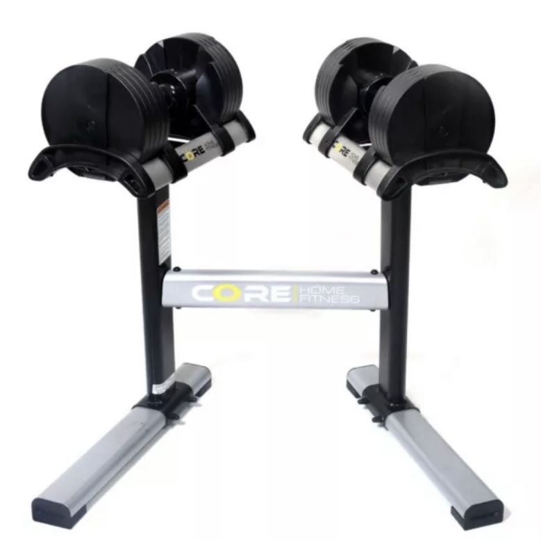 β
πͺπ½ Core Home Fitness Adjustable Dumbbells Set 5-50Lbs Pair with Stand πͺπ½ β