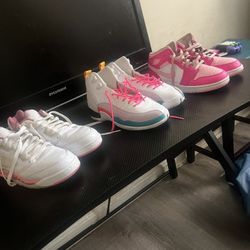 Female Jordan’s size 6 all 3 pair together for 130.00