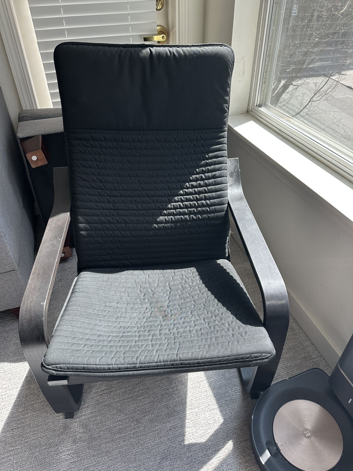 # IKEA POÄNG Chair - Black/Gray - Great Condition - $55