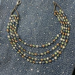 Pastel Beaded Necklace 