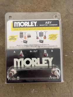 Morley A/B/Y Selector Combiner Pedal