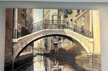 Venice Bridge Painting