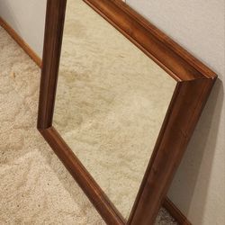 Wood Framed Mirror