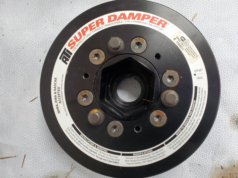 ATI Super Dampner Crank Pulley