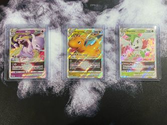 Mini Vstar bundle mewtwo vstar, dragonite vstar, and shaymin vstar( throw offers )