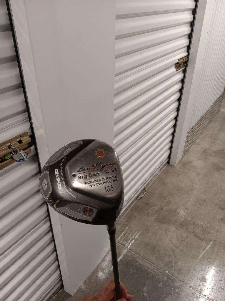 Ben Hogan Big Ben C-S3 Driver 10.5° RH Aldila NV-H 70 R Flex Graphite Shaft 45"