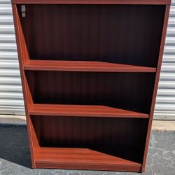 Seven Matching Cherry Wood Bookcases 