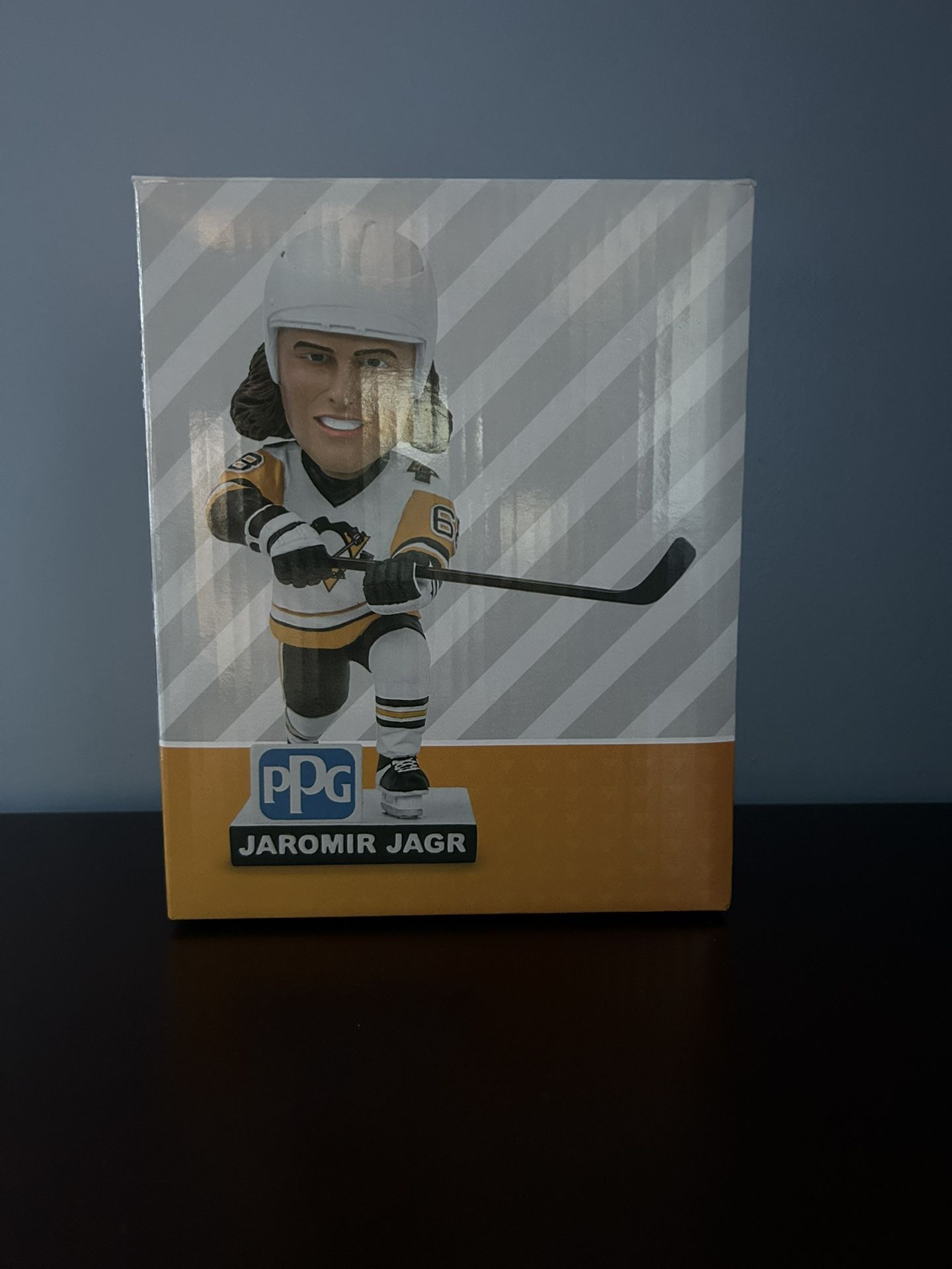 Jaromir Jagr Bobblehead UNOPENED (1/11/25 Pittsburgh Penguins Bobblehead Night)