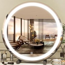 ROLOVE LED Vanity Makeup Mirror with Lights