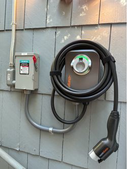 EV car Charger level 2 nema 1450 tesla wall connector installation