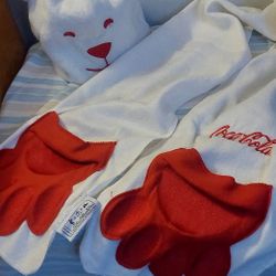 Coca-Cola Arctic Scarf And Cap New