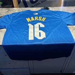 NWT Philadelphia Phillies Brandon Marsh # 16 XXXL City Connect Jersey