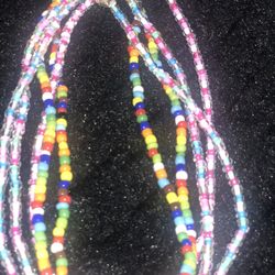 Chokers, Bracelets, And Waist Beads (Custom Orders Available)