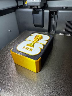 3D printed panini sticker box