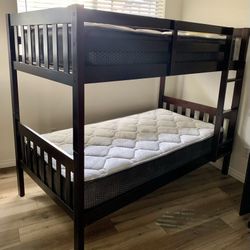 $599 Brand New Twin/Twin Bunk Bed With Mattress (Read Description)